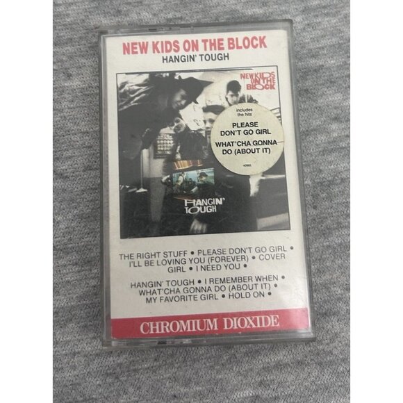 New Kids On The Block, Hanging Tough Audio Cassette Tape 1988 Hangin Tough - Picture 1 of 8